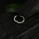 Intricate Zircon String Nose Ring