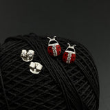 Lady Bug Ear Studs