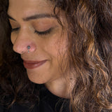 Ethnic Leaf Nose pin