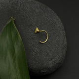 Tiny Triangle Nose Pin(Gold Plated)