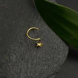 Tiny Star Nose Pin(Gold Plated)