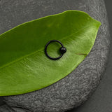 Black Nose Ring (small)