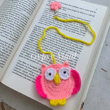 Neon Owl Bookmark