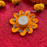 Holy Saffron T-Light Holder (1pc)