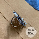 Surya & Pearls Ring