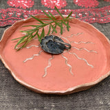 Big Floral Nose Clip-On