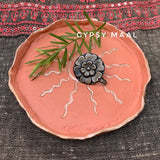 Big Floral Nose Clip-On