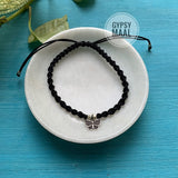 Butterfly Macrame Anklet