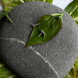 3 Zircon Stone Tail Nose Pin