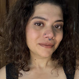 Intricate Moon Septum Ring