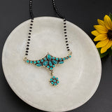 Turquoise Tiara Mangalsutra