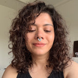 Turq Petals Septum Ring