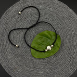 Silver Beads Anklet