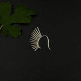 Silver Feather Nath