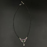 Ruby Emerald Zircon Mangalsutra