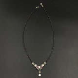 Ruby Emerald Zircon Mangalsutra