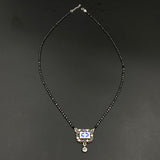 Turq With Multi Stones Mangalsutra