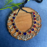 Afghani Blue Heart Necklace