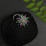 Multi Marcasite Nose Pin