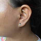 Flower Stick Ear Studs