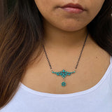 Turquoise Tiara Mangalsutra