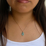 Mosaic Hamsa Pendant