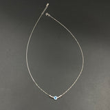 Evil Eye & Beads Pendant & Chain