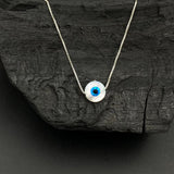 Classic Evil Eye Pendant & Chain