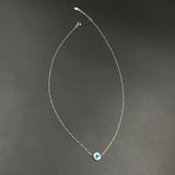 Classic Evil Eye Pendant & Chain