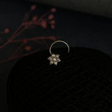 Zircon Flower Nose Pin