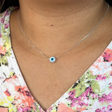 Classic Evil Eye Pendant & Chain