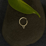 Tiny Dotted Septum Ring