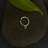 Tiny Dotted Septum Ring
