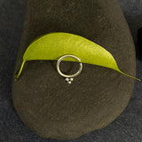 Tiny Dotted Septum Ring