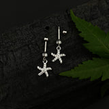 Zircon Star Fish Helix Drops