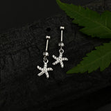 Zircon Star Fish Helix Drops