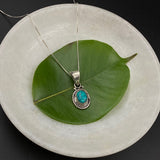 Dainty Turq Pendant