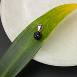 Black Crystal Ball Pendant