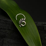 Peacock Nose Pin (Small)