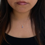 Round Lolite Pendant