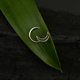 New Crescent Moon Nose Pin