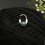 Tiny Turq Septum Ring