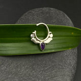 Trippy Amethyst Ring