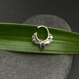Trippy Amethyst Ring