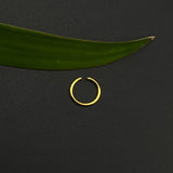 Small Gold Plated Ring (8mm)