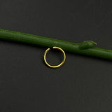 Small Gold Plated Ring (8mm)