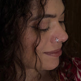 Flower Petals Nose Clip-On