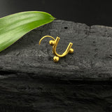 Tribe Vibe Nose Pin (gold plated)