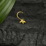 Pretty Gold Flower Nose Pin