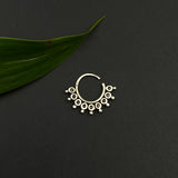 Sun Rays Septum Ring (Pierced)